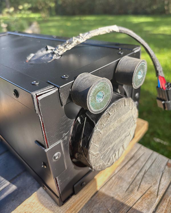 Standheizung im VW Bulli nachrüsten – Schutzkasten für die unterflur Montage